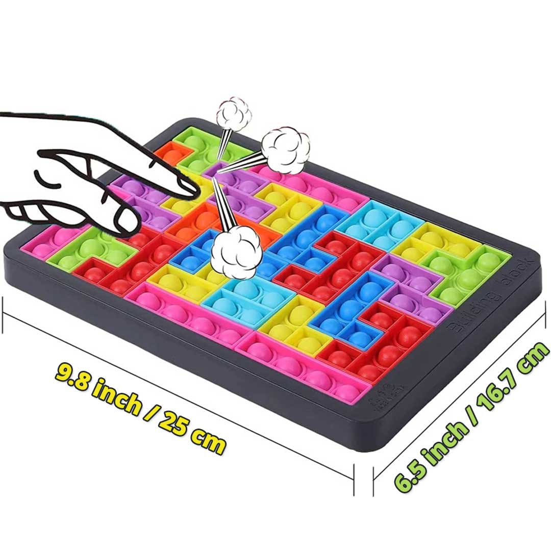 Tetris Puzzle Pop It Fidget