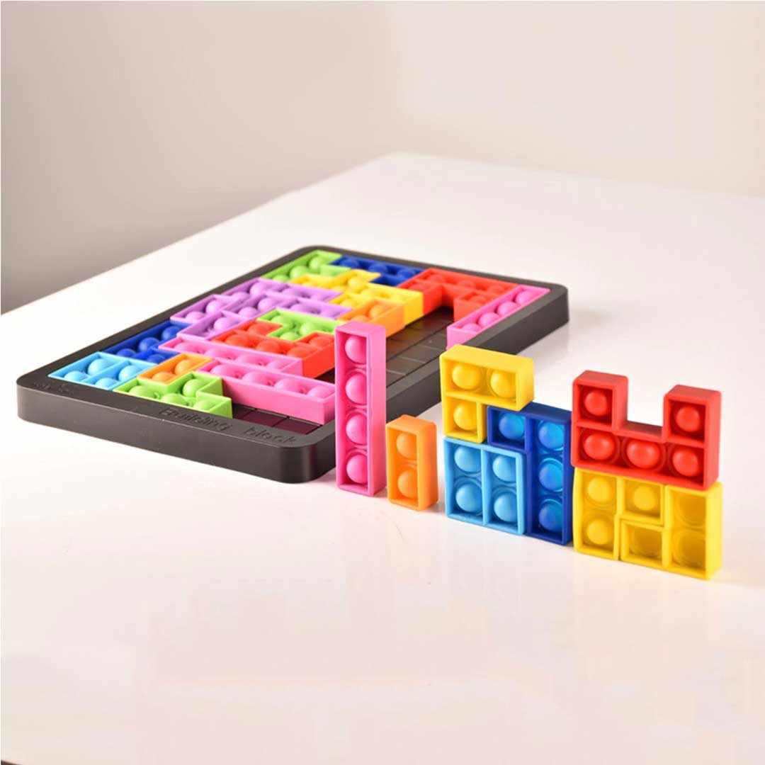Tetris Puzzle Pop It Fidget